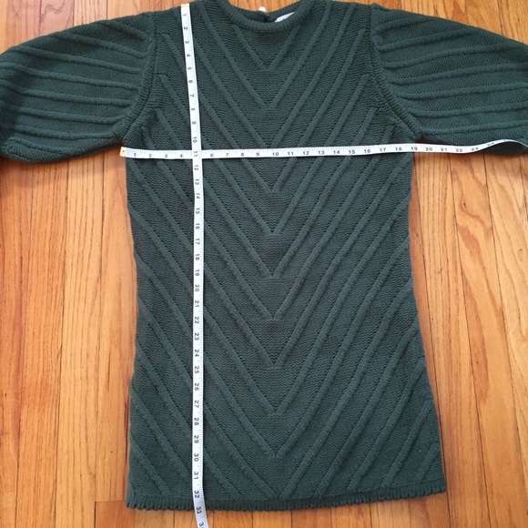 Listicle Sweater Dress Green - Picture 5 of 8